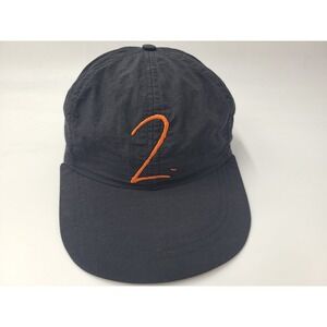 Vintage ESPN 2 Swingster Snapback Hat Cap Sports TV Channel 90s Men Black Orange